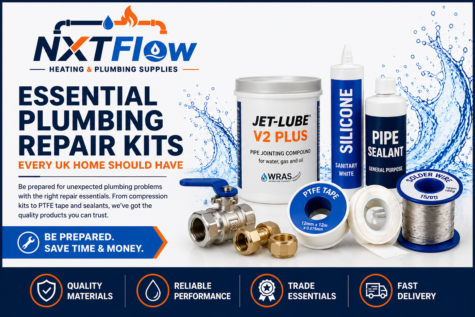 Essential Plumbing Repair Kits Every UK Home Should Have