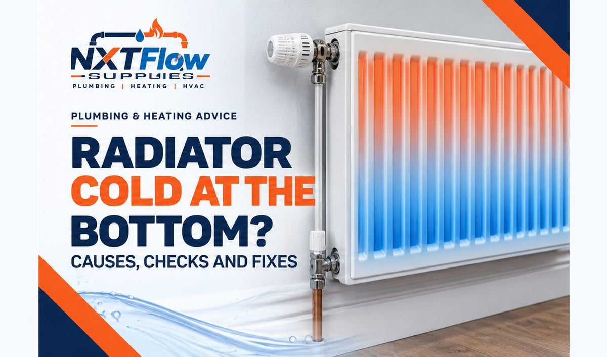NXTFlow Supplies radiator cold at bottom causes, checks and fixes article illustration