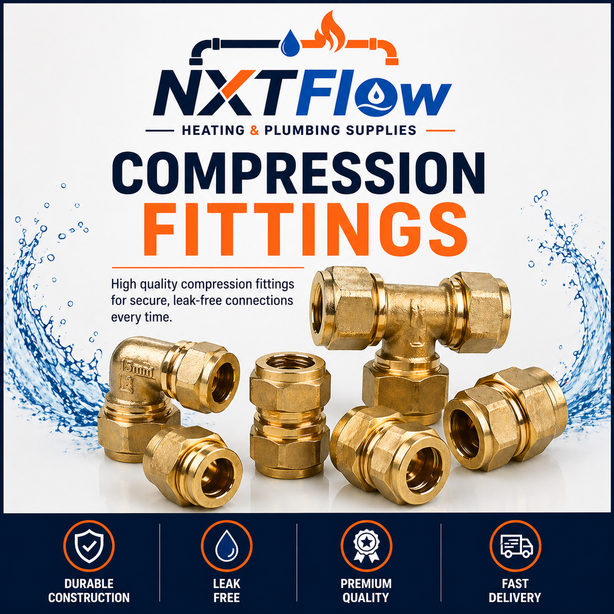Compression Pipe Fittings
