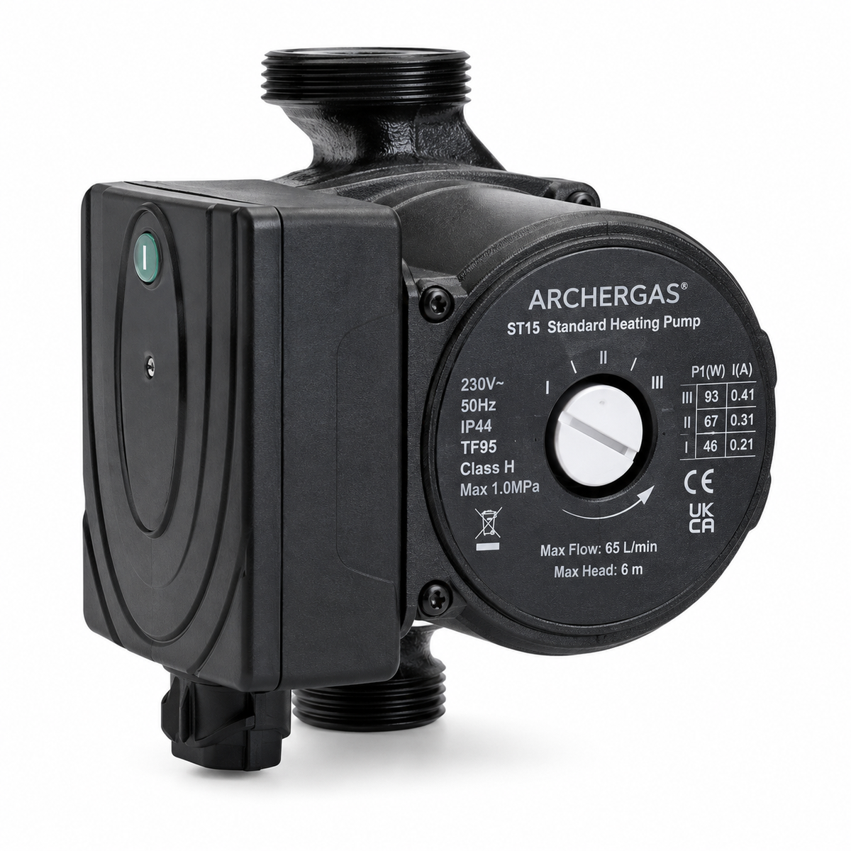 Archergas ST15 Standard Heating Pump 15-60/130